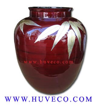 Nice Traditional Vietnam Bamboo Decor Vase